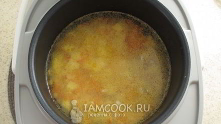Рецепт постного горохового супа в мультиварке
