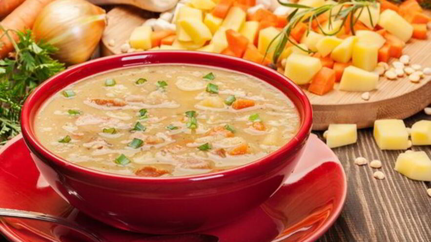 Рецепт постного горохового супа