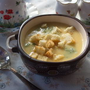 Рецепт Супа горохового с гренками