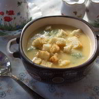 Рецепт Супа горохового с гренками