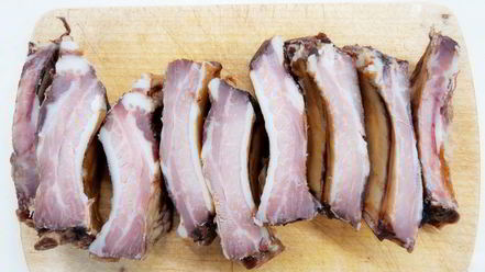 Рецепт супа горохового с копченостями и горчицей