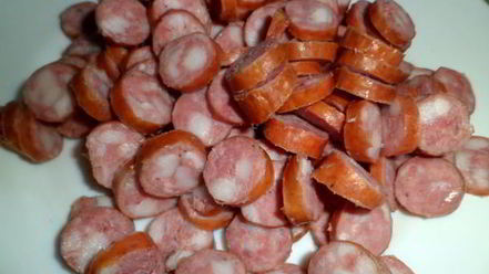 Рецепт супа горохового с охотничьими колбасками