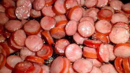 Рецепт супа горохового с охотничьими колбасками