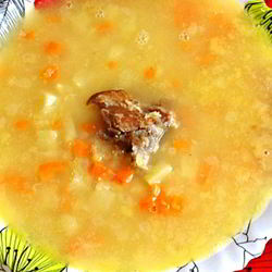 Рецепт Супа горохового с ребрами