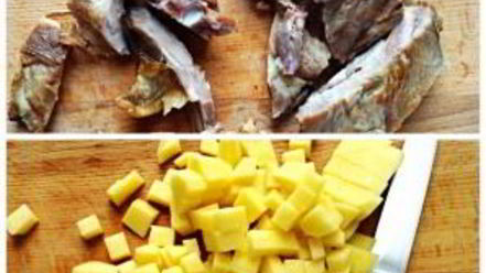 Рецепт супа горохового с ребрами