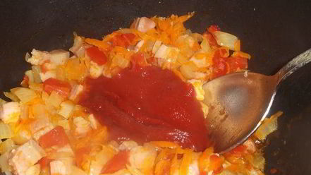 Рецепт супа горохового с томатом