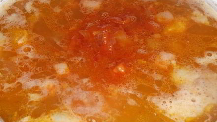 Рецепт супа горохового с томатом
