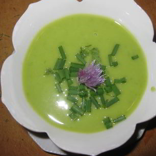 Рецепт Супа из молодого гороха