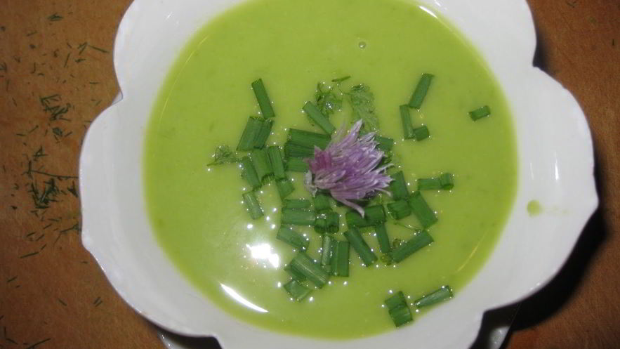 Рецепт супа из молодого гороха