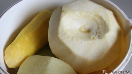 Рецепт супа из зеленого гороха с репой