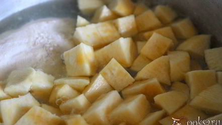 Рецепт супа из зеленого гороха с репой