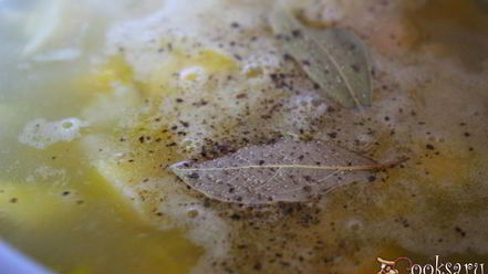 Рецепт супа из зеленого гороха с репой