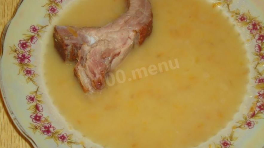 Рецепт супчика горохового с мяском