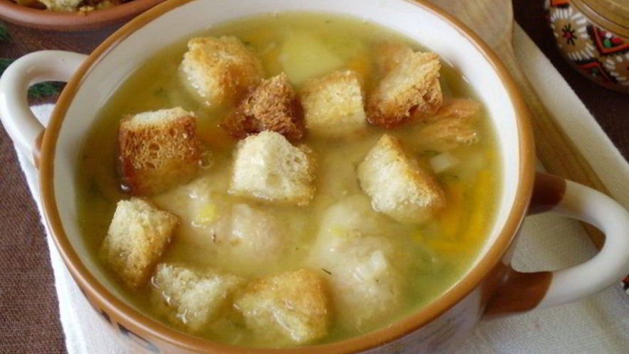 Рецепт вегетарианского горохового супа в мультиварке