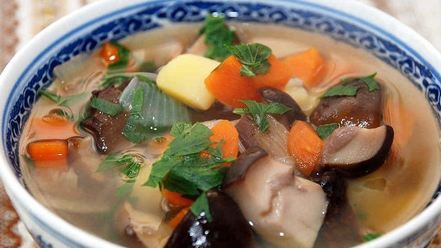 Рецепт грибного супа из свежих грибов