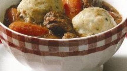 Рецепт Густого супа из говядины с картофельными клецками