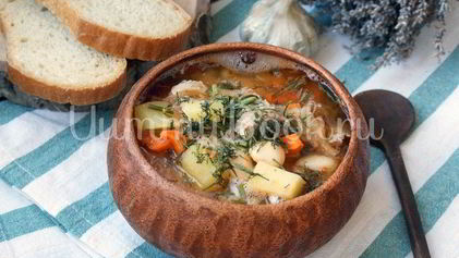 Рецепт Капустняка с фасолью