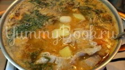 Рецепт капустняка с фасолью