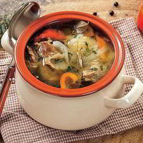 Казацкий суп из котелка