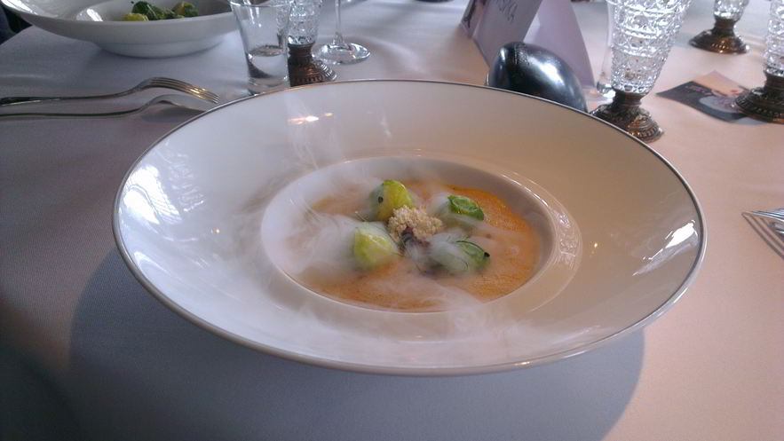 Рецепт апельсинова-морковного холодный суп