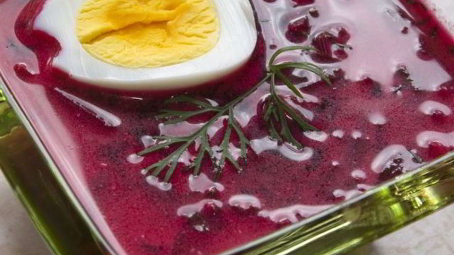 Рецепт белорусского холодника из свеклы на минеральной воде