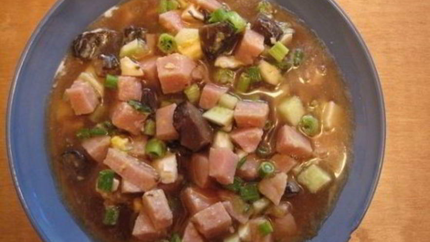 Рецепт грибного холодника