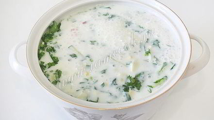 Рецепт холодника из свеклы на кефире