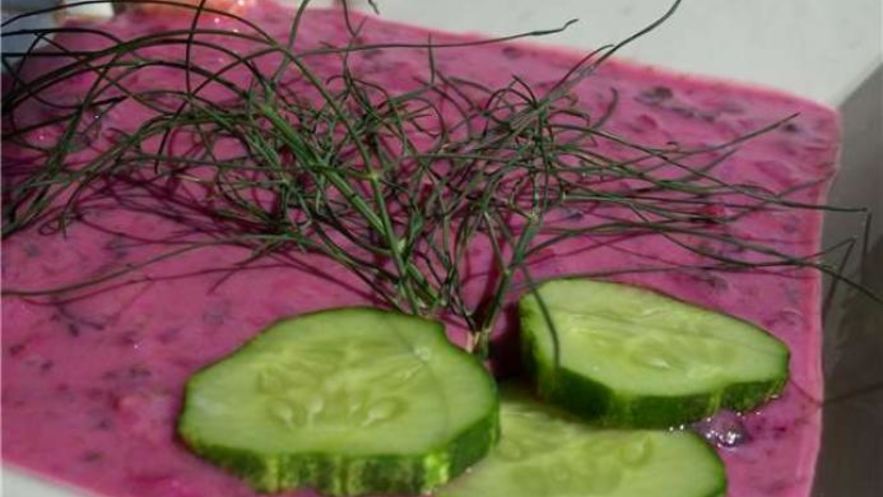 Рецепт холодника из свеклы