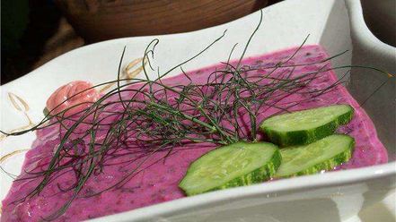 Рецепт холодника из свеклы