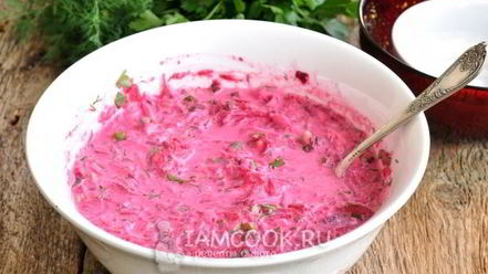 Рецепт холодника по-белорусски