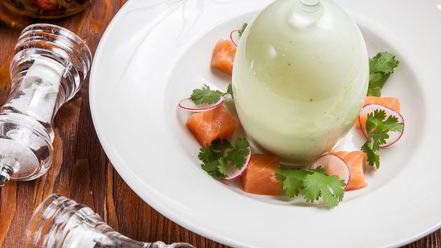 Рецепт холодного йогуртового супа из авокадо