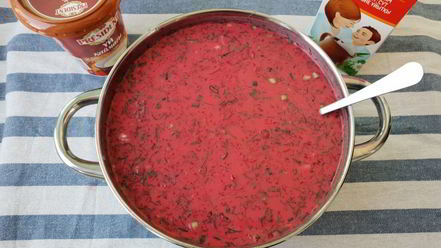 Рецепт холодного литовского супа за 10 минут