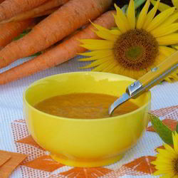 Рецепт Холодного морковно-апельсиновый крем-суп