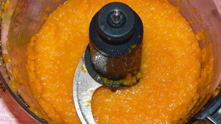 Рецепт холодного морковно-апельсиновый крем-суп