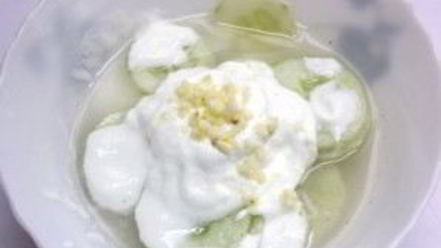 Рецепт холодного огуречного супа