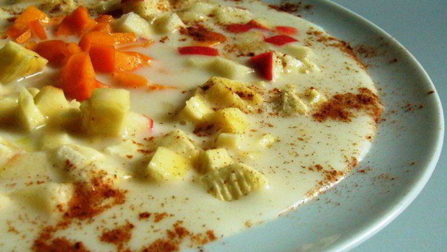 Рецепт холодного овсяного супа