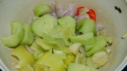 Рецепт холодного супа гаспачо из арбуза