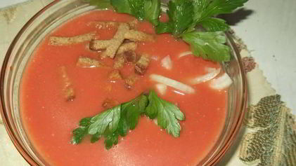Рецепт Холодного супа гаспачо