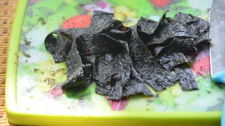 Рецепт холодного супа из морской капусты