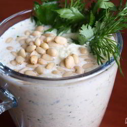 Рецепт Холодного супа-пюре из кольраби