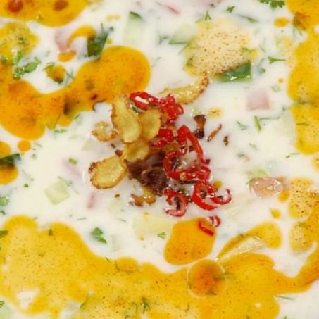 Рецепт Холодного супа с курицей