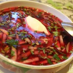 Рецепт Холодного свекольного супа