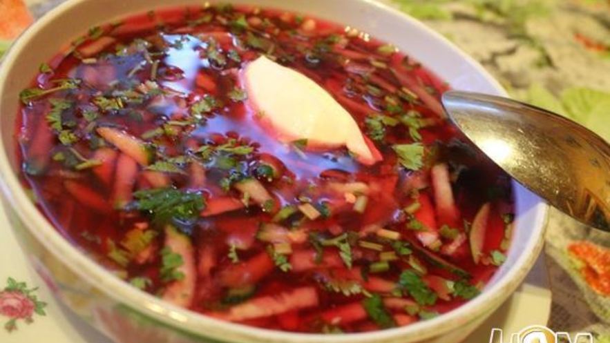 Рецепт холодного свекольного супа