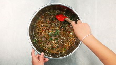 Рецепт китайского холодного супа из баклажанов