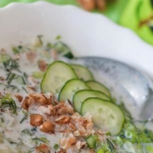 Рецепт Окрошки Таратор по-болгарски