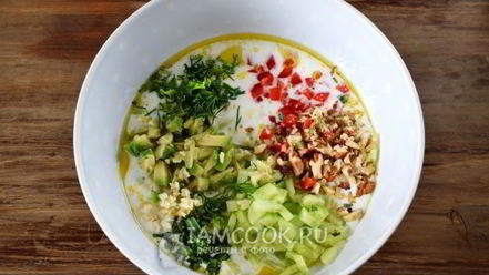 Рецепт супа таратор с авокадо и тархуном