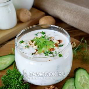 Рецепт Супа Таратор с йогуртом