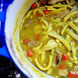 Рецепт Куриного супа с лапшой и сельдереем