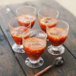 Рецепт Куриного супа с томатами и кукурузными чипсами