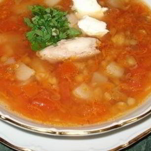 Рецепт Куриного супа в мультиварке Поларис